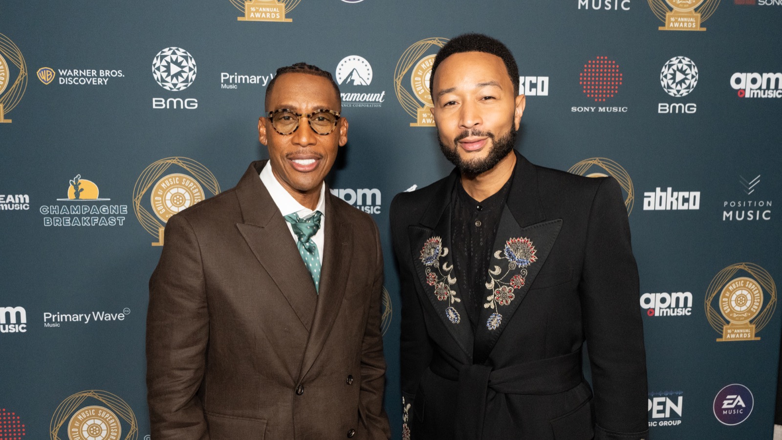 John Legend at the GMS Awards step and repeat